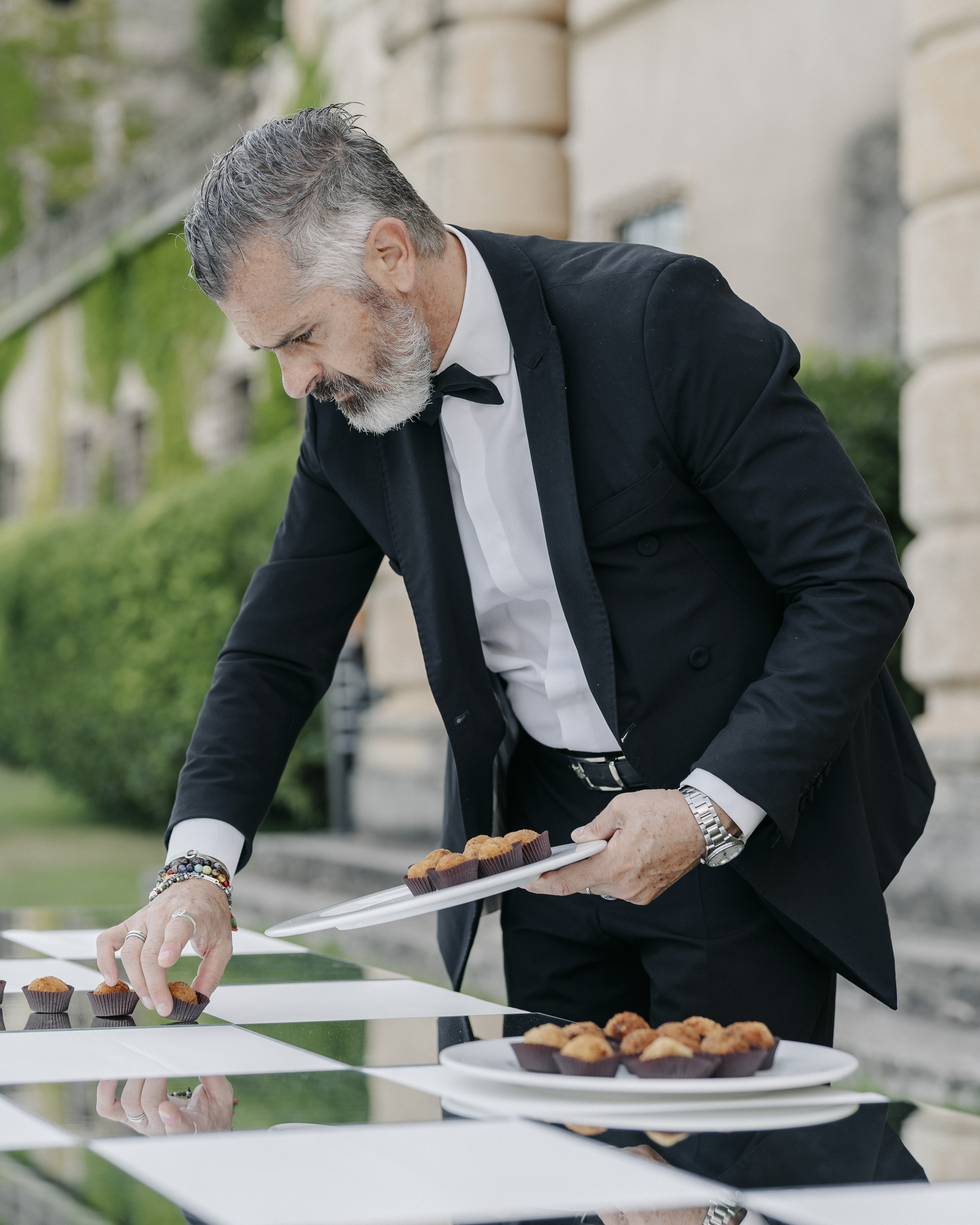 Servizio Food & Sweet durante l’allestimento dei finger food